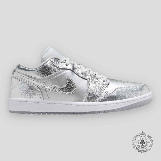 Air Jordan 1 Low SE W Metallic Silver