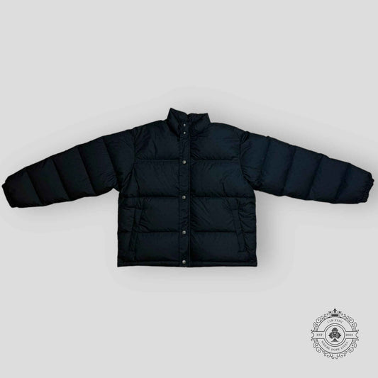 Chrome Hearts Plus Pattern Puffer Jacket in Black