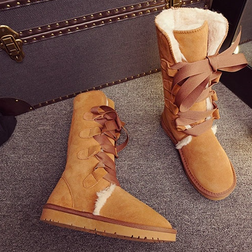 Elvia Boots Mid Calf - Luxuryurbanwear