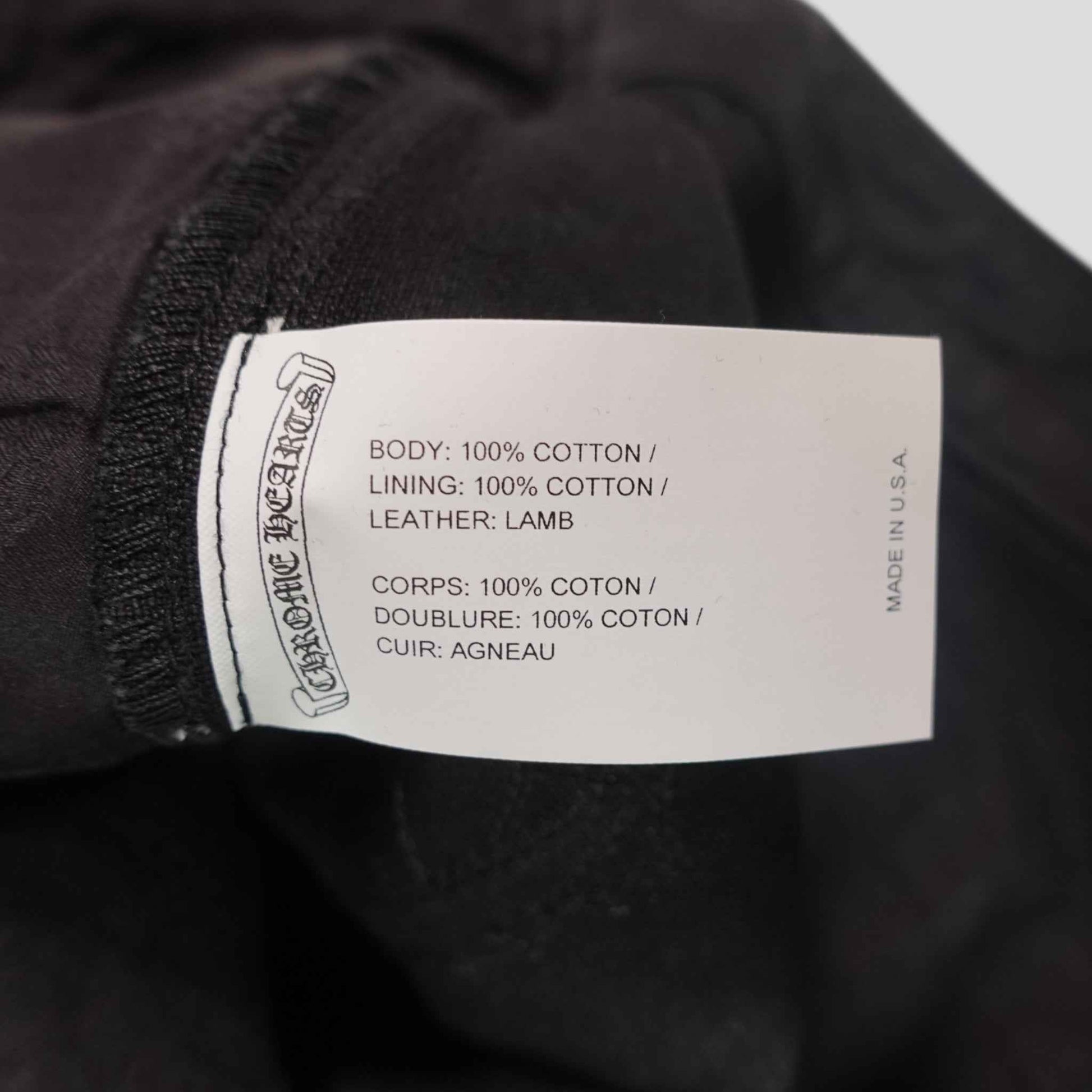 Chrome Hearts 13 Cross Patch Carpenter Shorts in Black