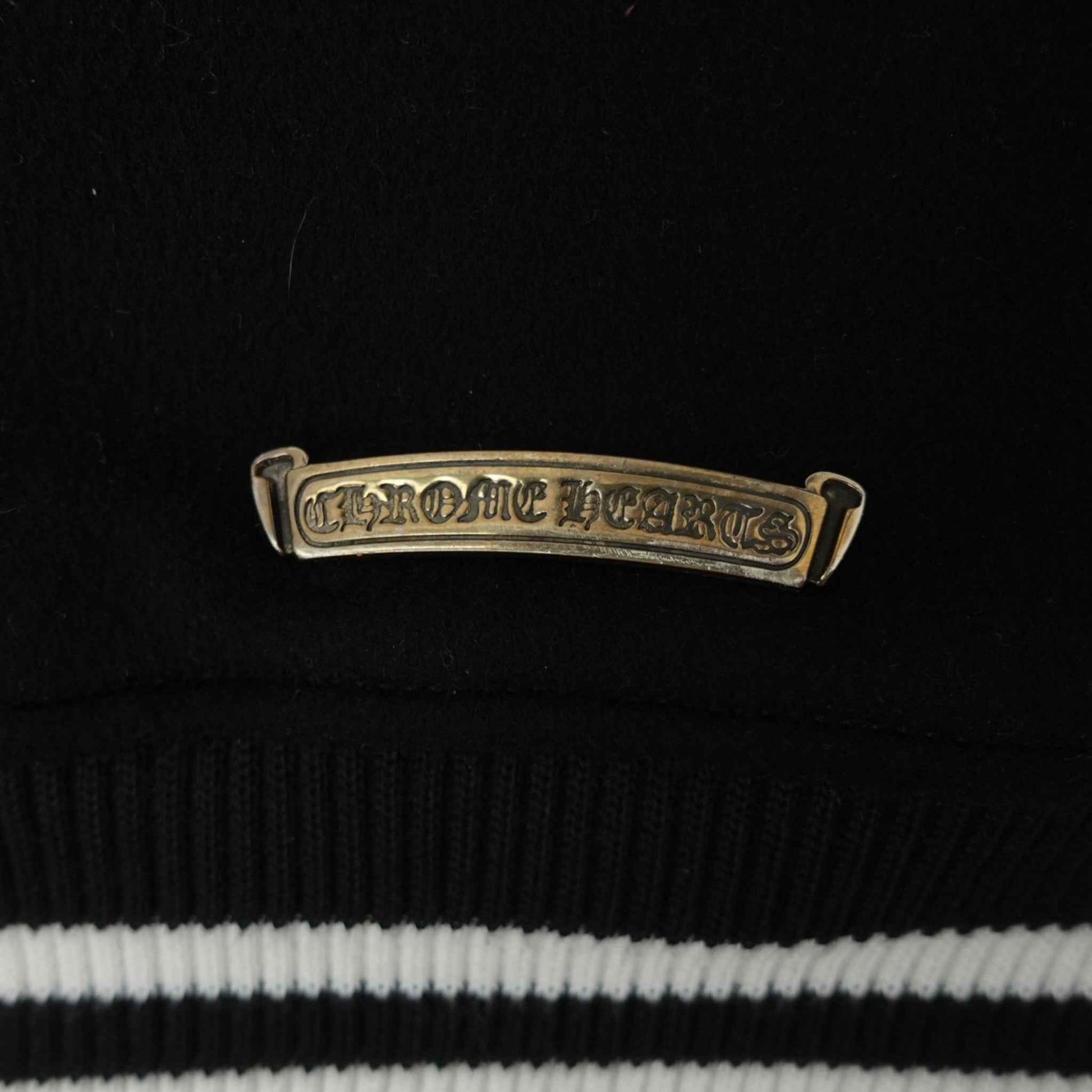 Chrome Hearts Eagle Patch Varsity Jacket
