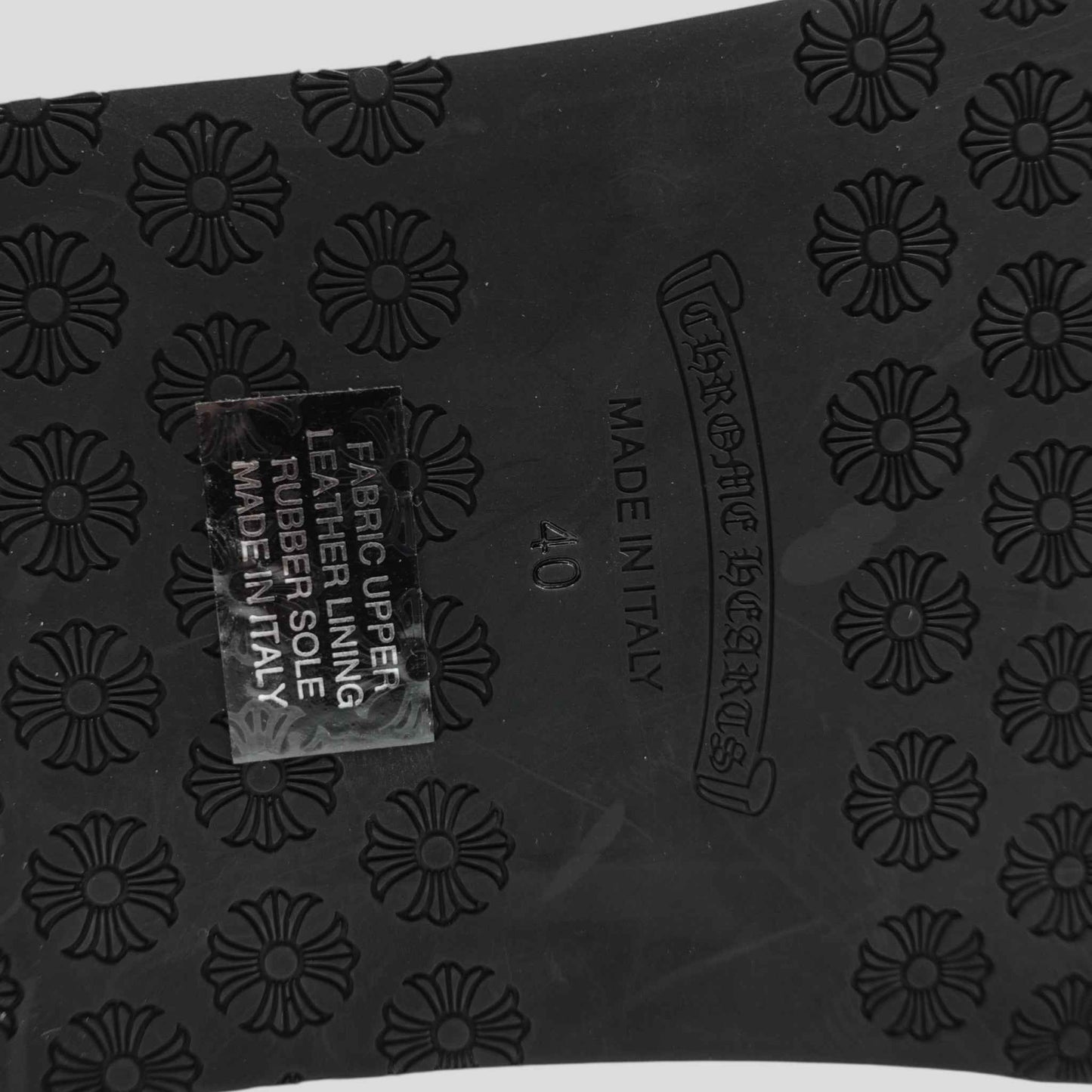 Chrome Hearts Chomper Slippers in Black