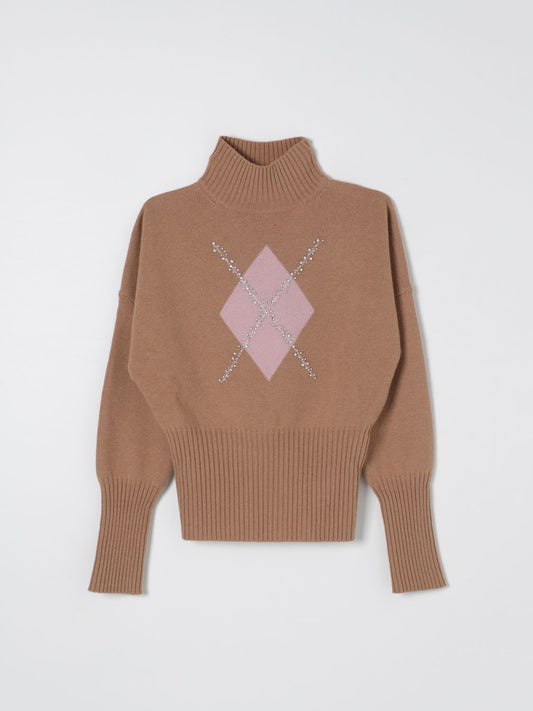 Max Mara Studio Sweater Woman Camel