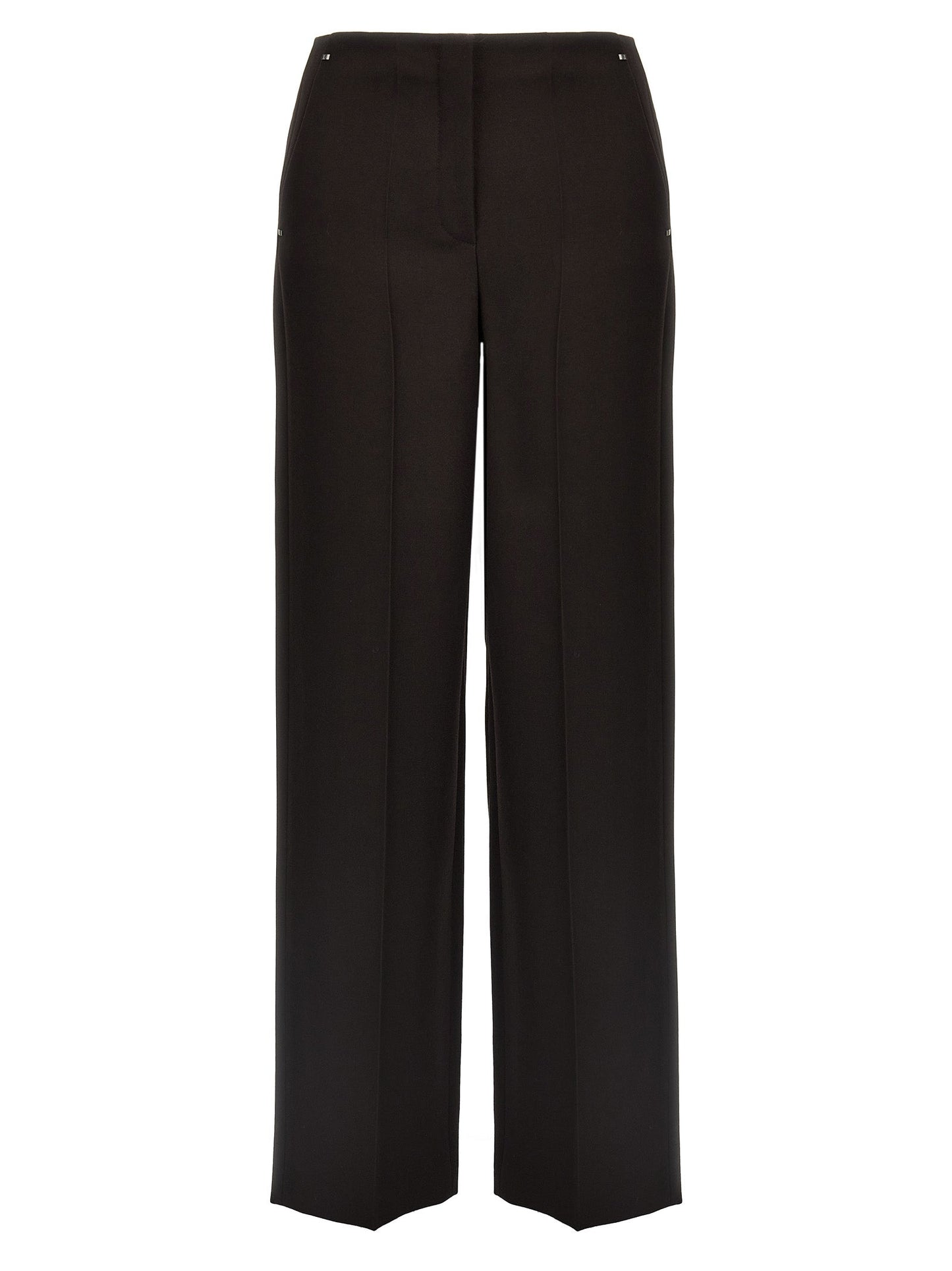 Fendi Women Grain De Poudre Pants