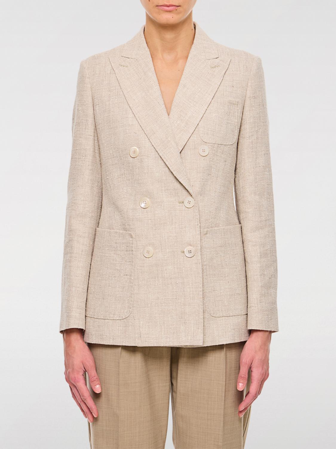 Max Mara Jacket Woman Beige