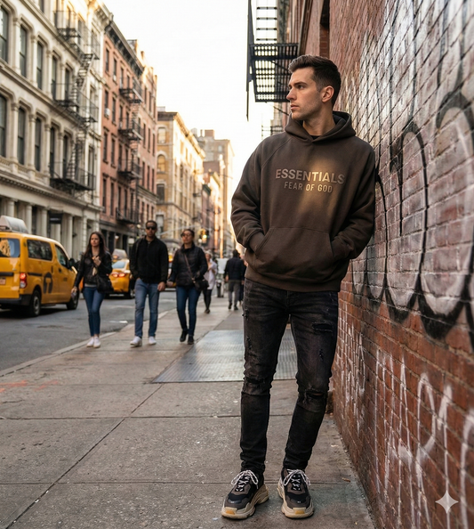 ESSENTIAL Hoodie Front Logo