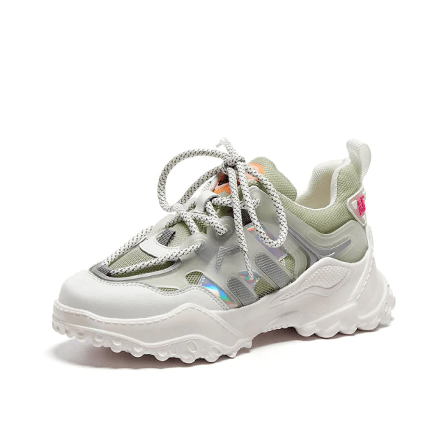 Grasso Women's Breathable Lace Up Sneaker