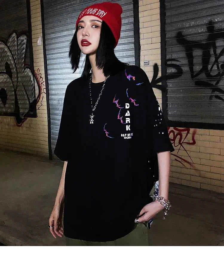 Streetwear Great Wave Japanese Cotton Summer T-Shirt