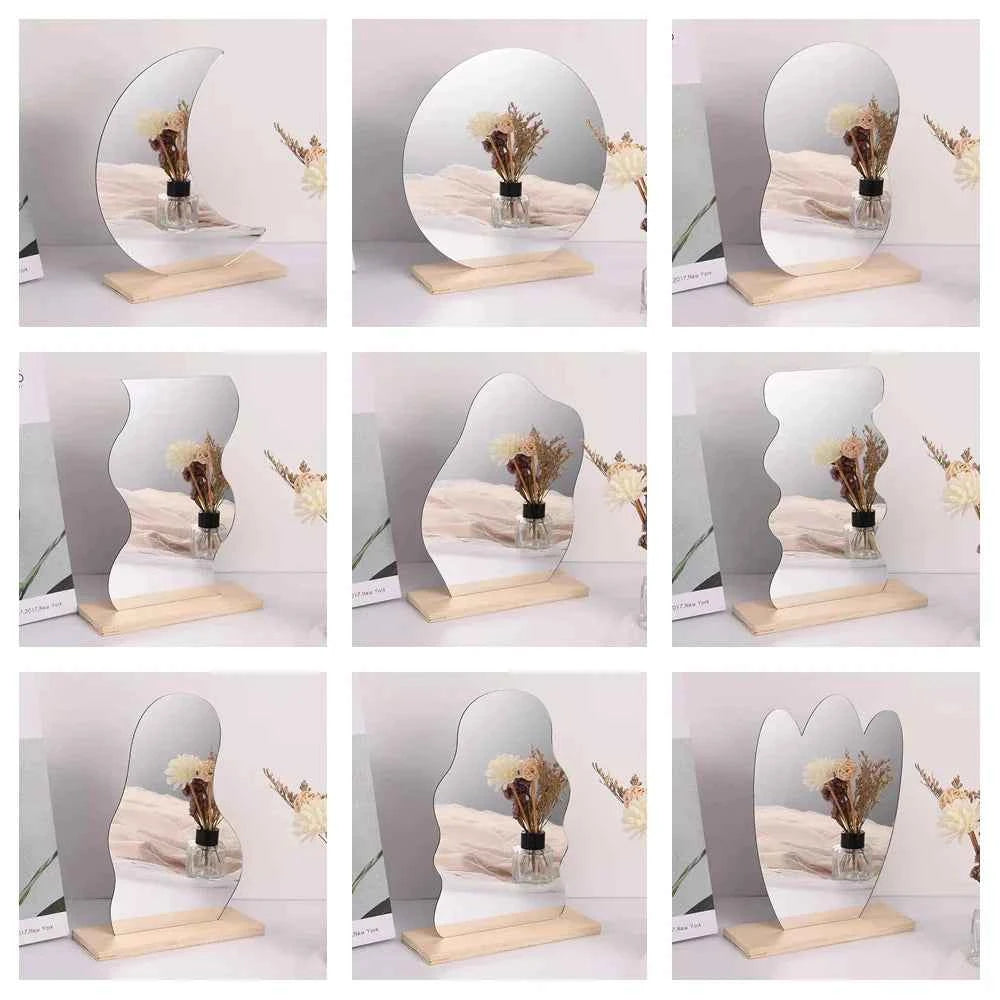 Irregular Acrylic Wavy Mirror