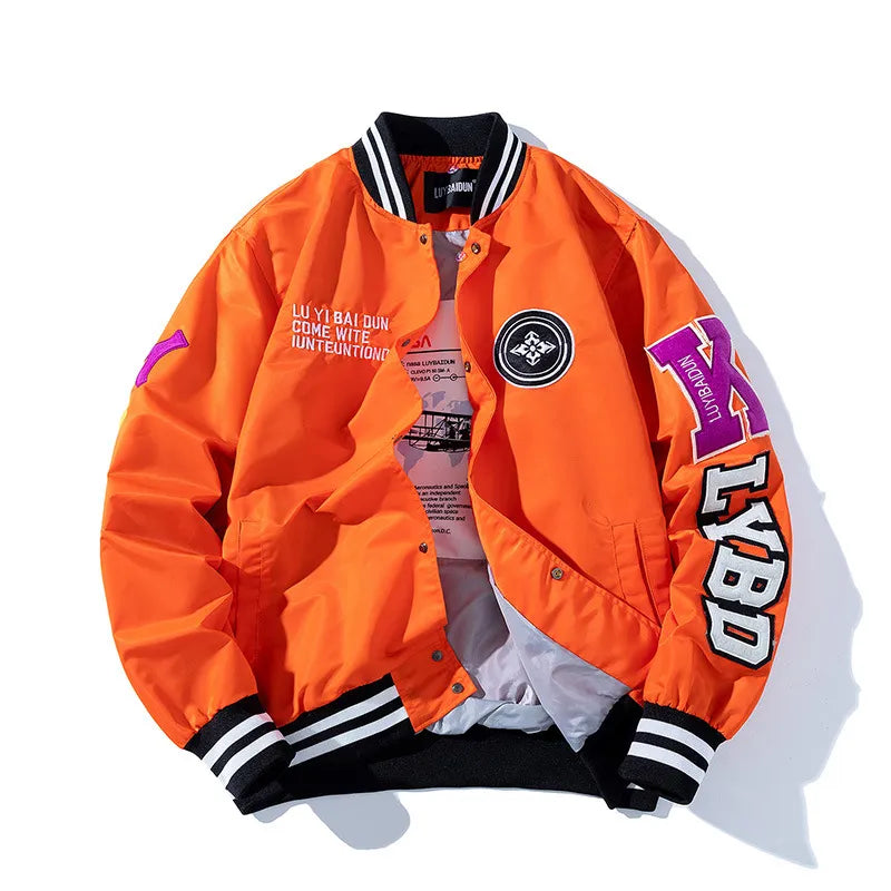 K.LYBD Stripe Hooded Jacket