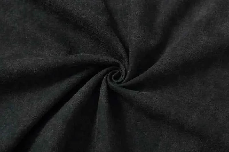 Flame Eye Graphic Print Black Washed T-Shirt