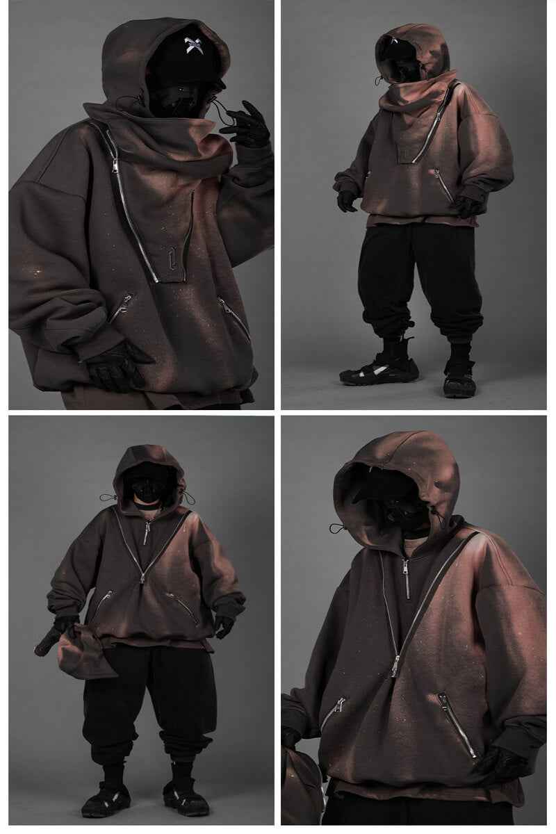 HOODIE TECHWEAR "Ankoku" Oversize Hoodie