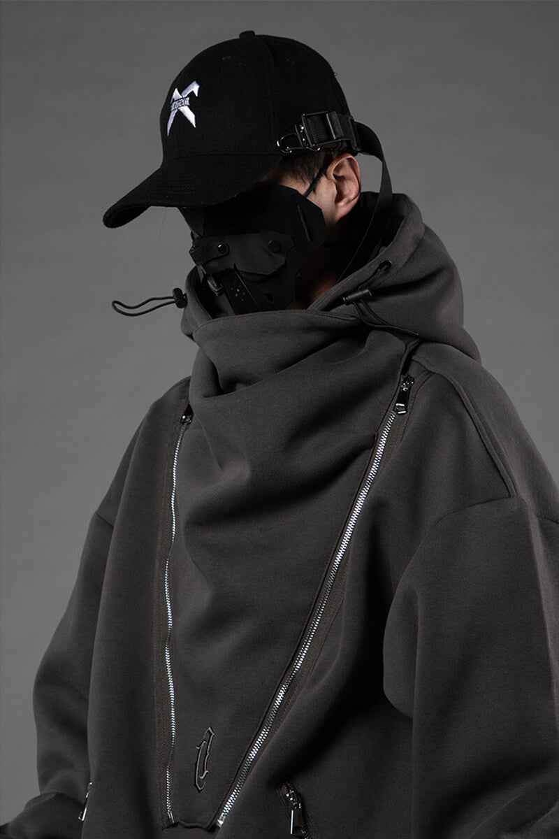HOODIE TECHWEAR "Ankoku" Oversize Hoodie