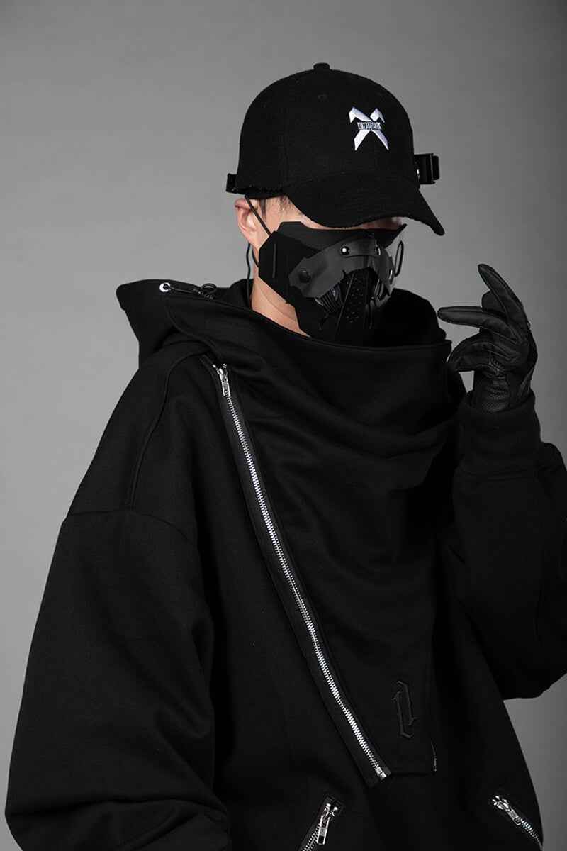HOODIE TECHWEAR "Ankoku" Oversize Hoodie