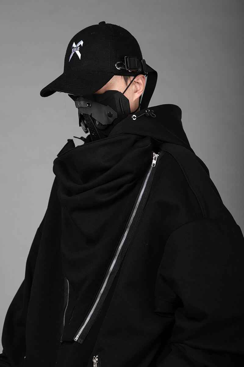 HOODIE TECHWEAR "Ankoku" Oversize Hoodie