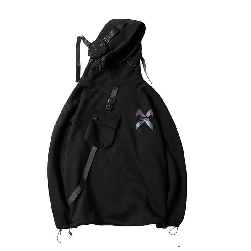 HOODIE TECHWEAR "Senrai" Oversize Techwear Hoodie