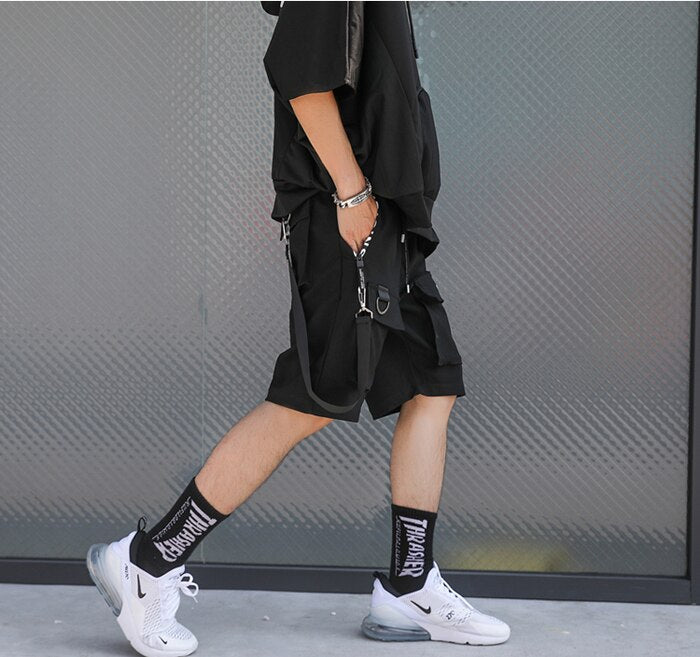 Black Bermuda 'Origin' Shorts