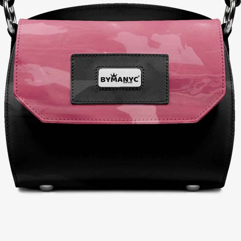 Handbag BYMANYC ® New York – Vegan Couture Trunk Mini in Manhattan Black