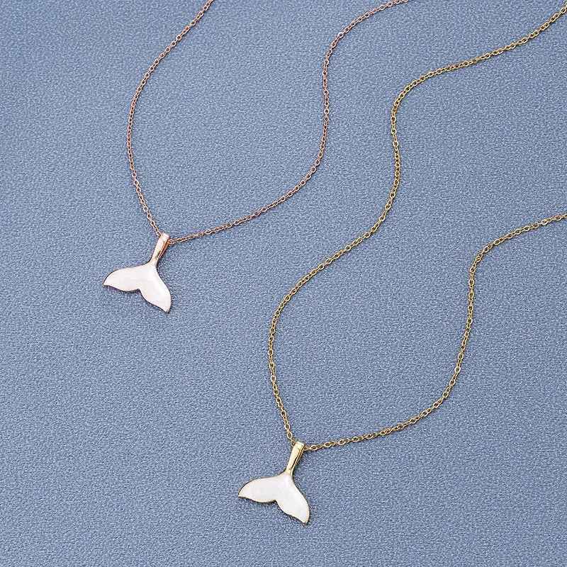 Beautiful Mermaid Tail Pendant Necklace