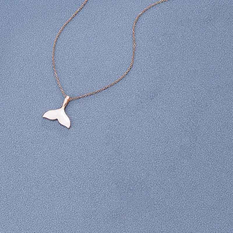 Beautiful Mermaid Tail Pendant Necklace