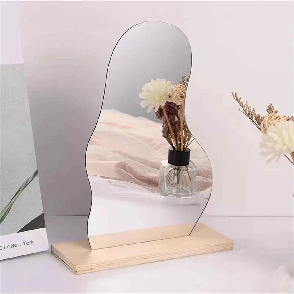 Irregular Acrylic Wavy Mirror