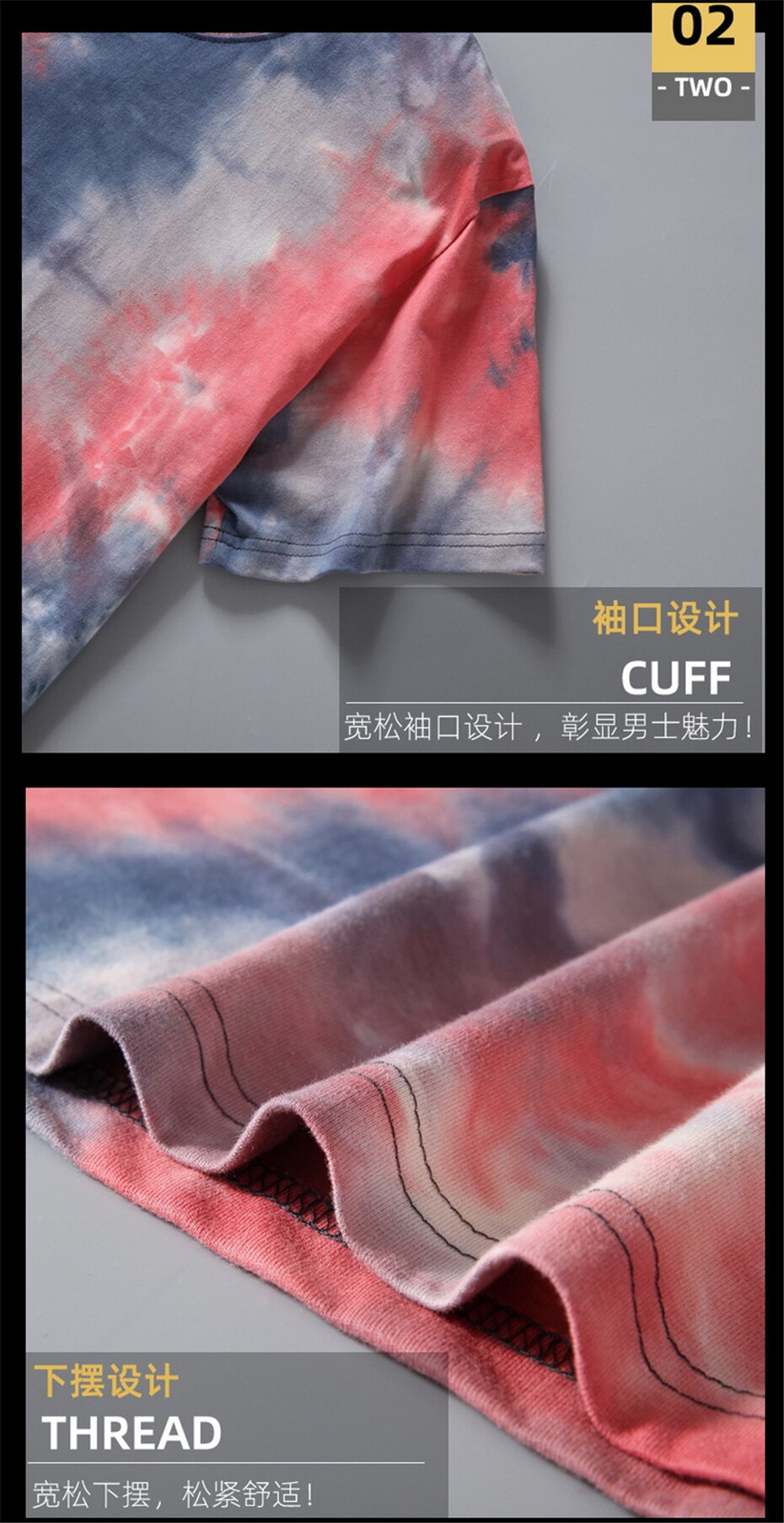 Paint Splatter Tie Dye Tee
