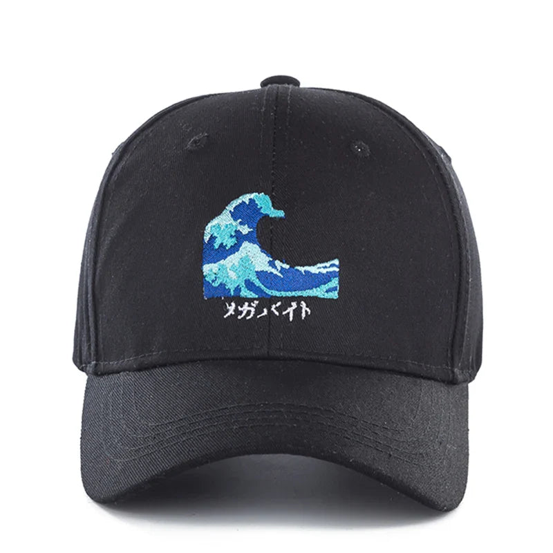 Aesthetic Ocean Waves Cap