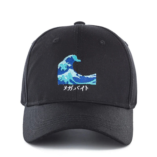 Aesthetic Ocean Waves Cap