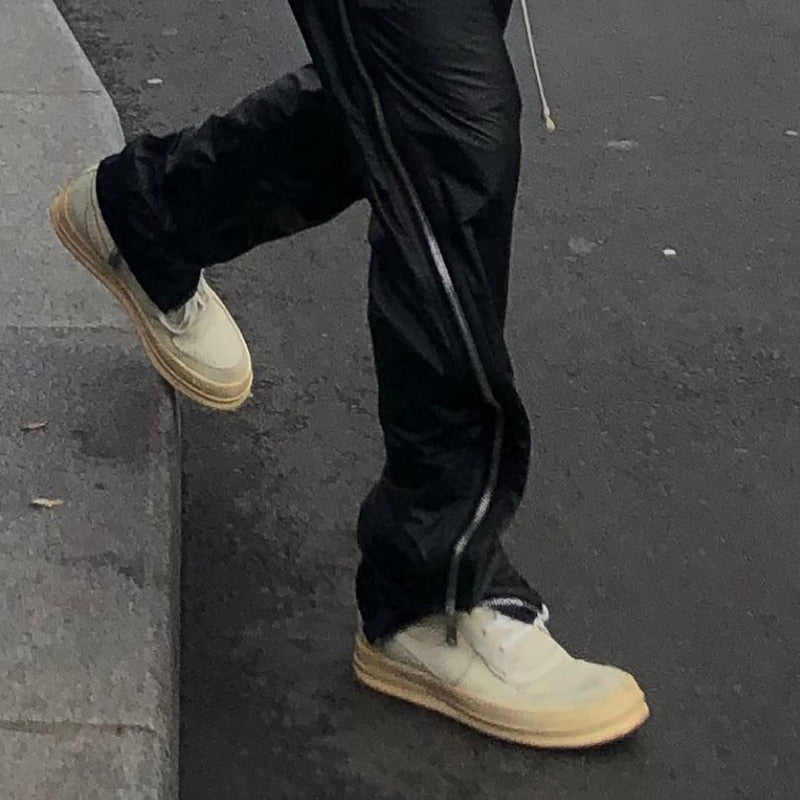 Corduroy Chino Side Zipper Style Pants