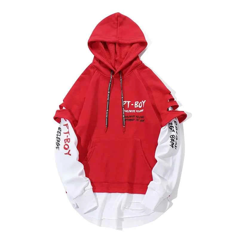 PT-Boy Japanese Men's Hip Hop streetwear Hoodie