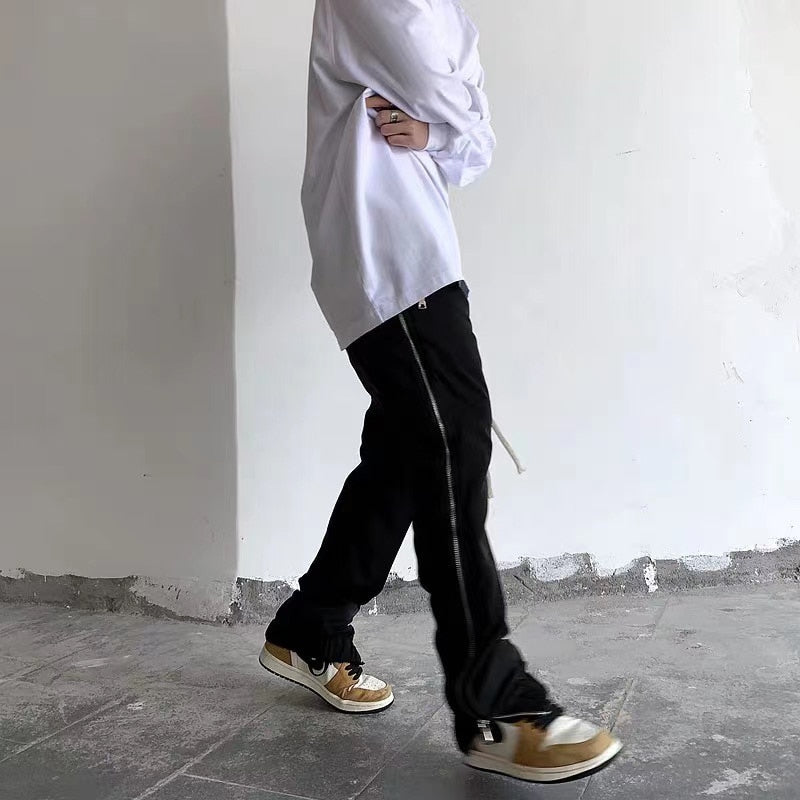Corduroy Chino Side Zipper Style Pants