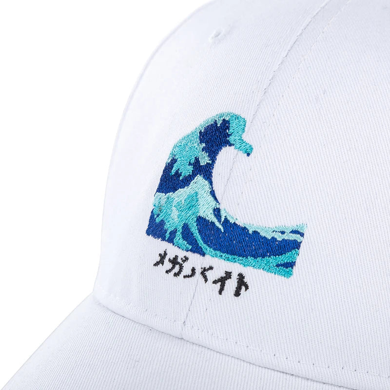 Aesthetic Ocean Waves Cap