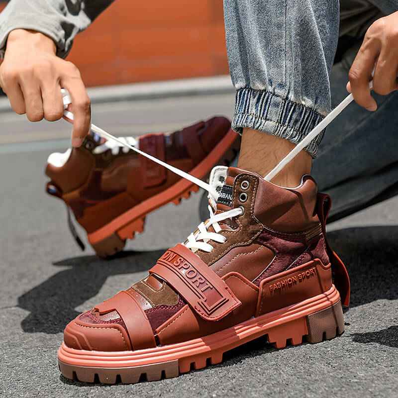 High Top Sneakers DTX100 Chunky dad shoes