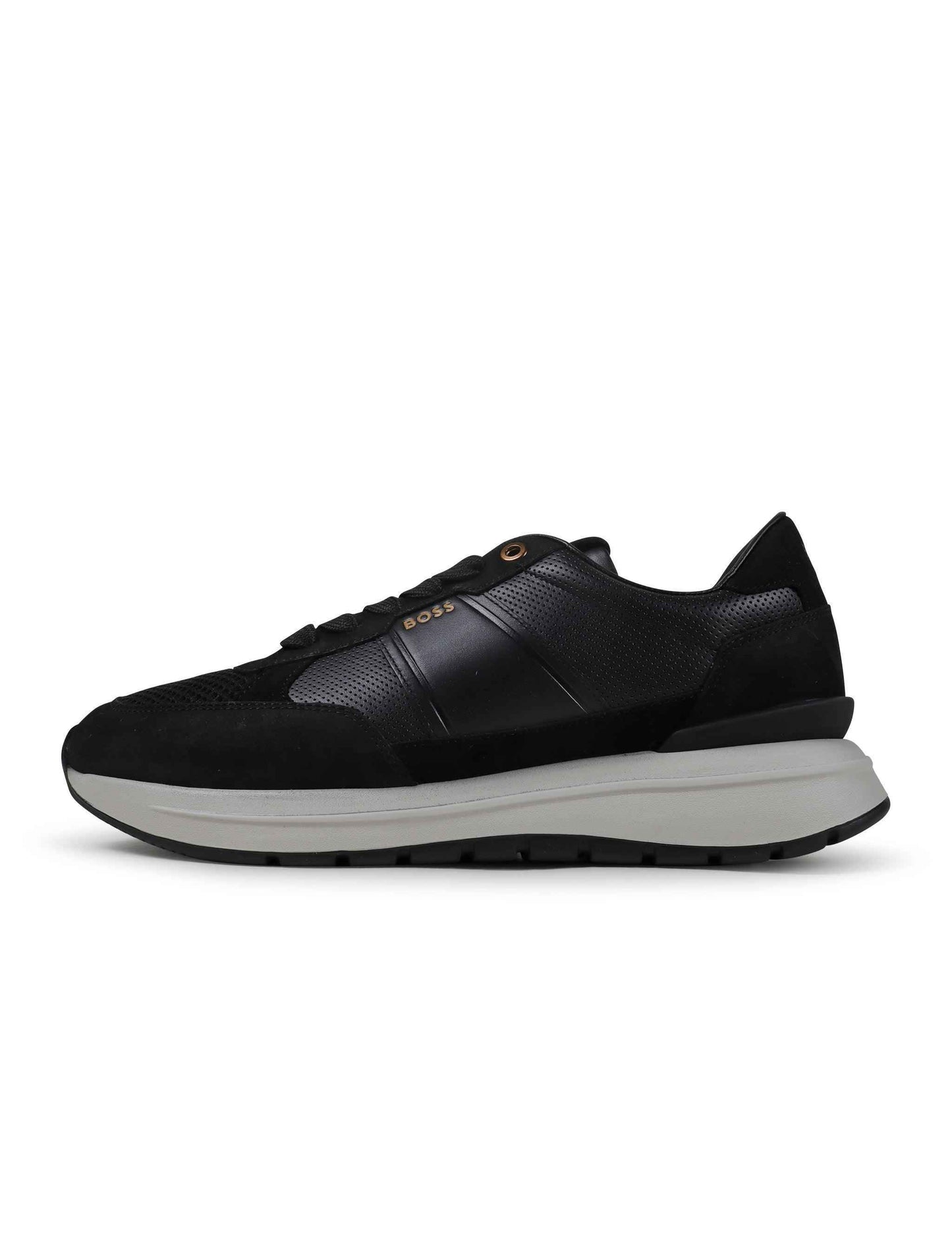 Hugo Boss Mens Jace Runn Shoes - Black