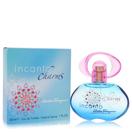 Incanto Charms by Salvatore Ferragamo Eau De Toilette Spray 1 oz for Women