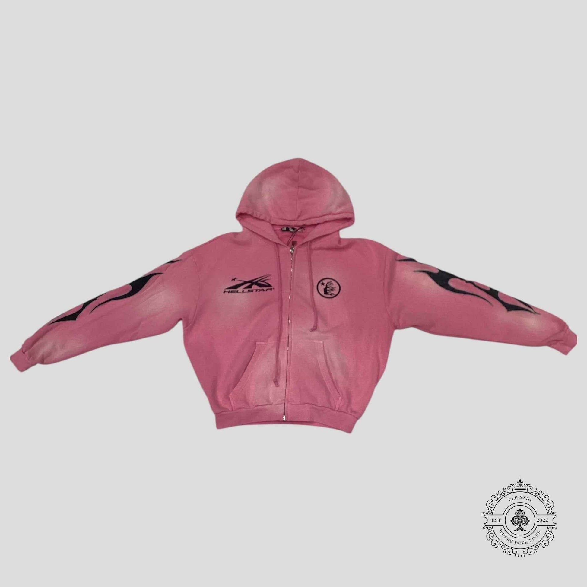 Hellstar Sports ComplexCon Exclusive Flame Zip Up