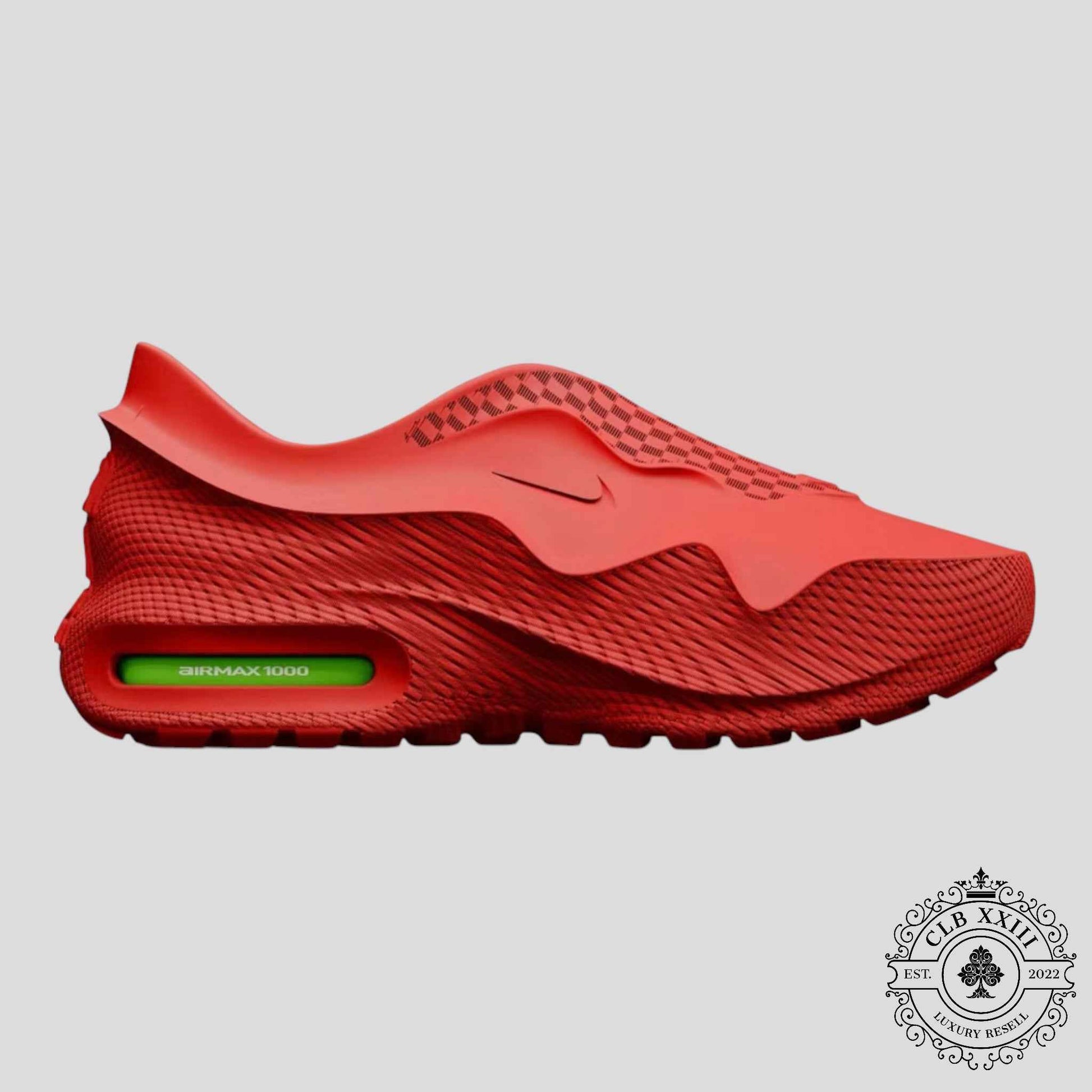 Nike Air Max 1000 Red Atomic Green
