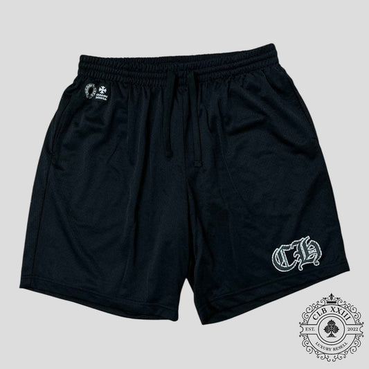 Chrome Hearts Mesh Shorts in Black