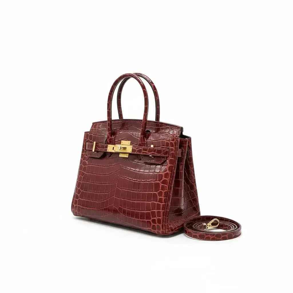 THE GWEN CROC EMBOSSED