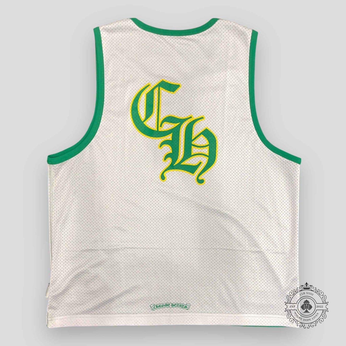 Chrome Hearts Reversible 33 Mesh Jersey in Green