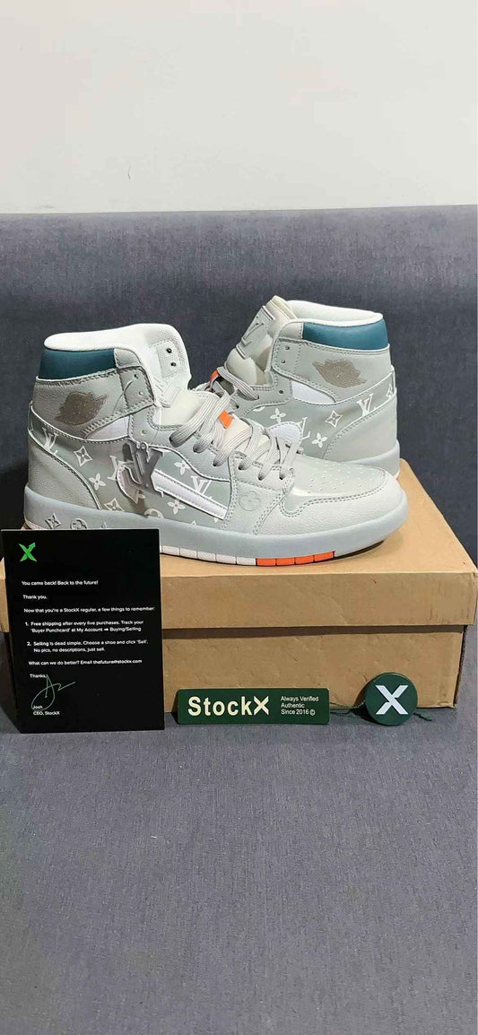 Custom Air Jordan 1 Monogram - Personalized Sneakers for Style and Comfort SneakerNational