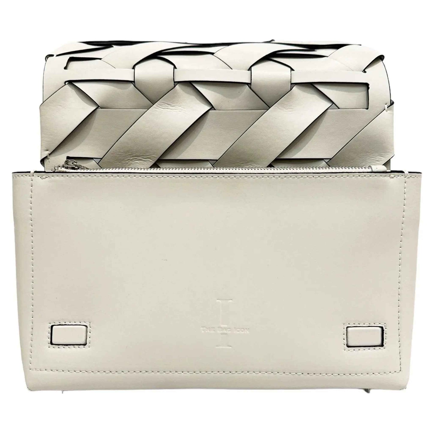 THE ZENOBIA WOVEN CLUTCH
