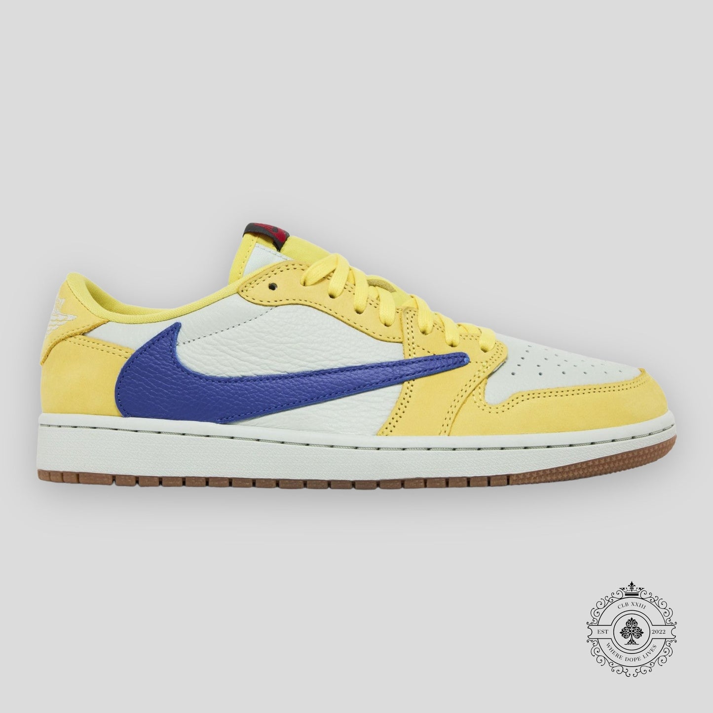 Air Jordan 1 Retro Low OG SP X Travis Scott Canary