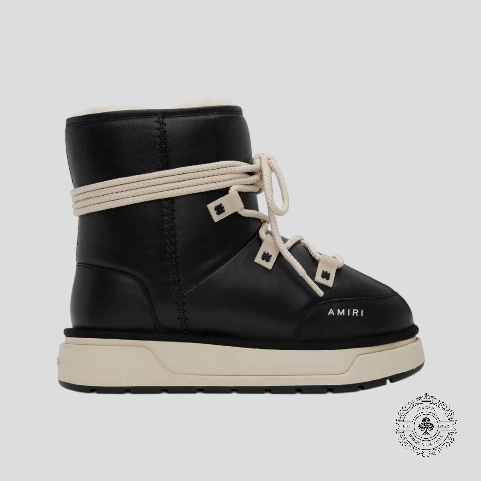 Amiri Malibu High Leather Boot