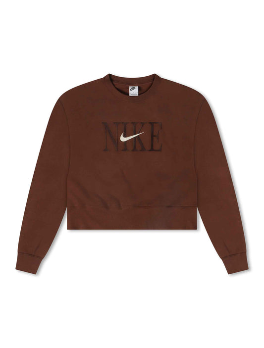 Nike Womens Sportswear Phoenix Fleece - Fauna Brown/Pale Ivory
