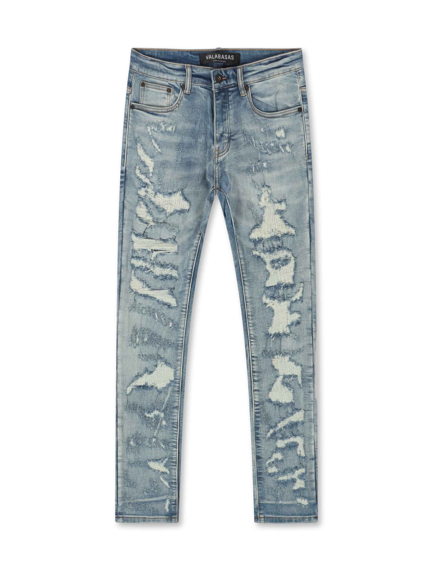 Valabasas Payload Skinny Jean - Light Blue Wash