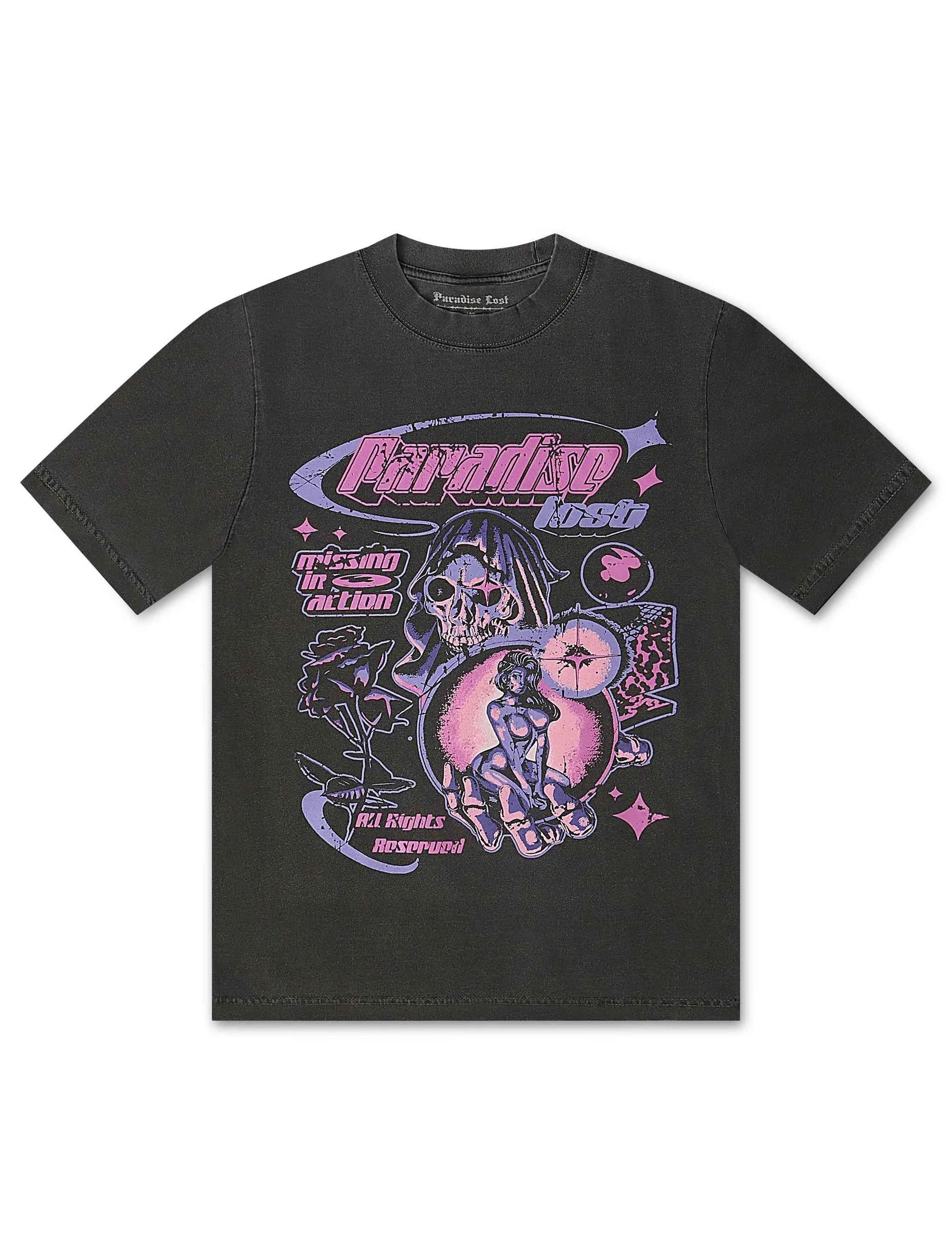 Paradise Lost MIA Tee - Vintage Grey