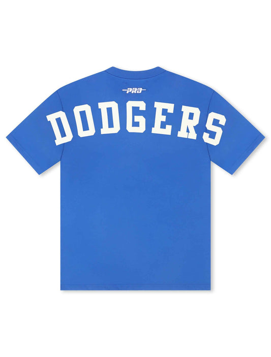Pro Standard La Dodgers Wingspan Drop Shoulder Tee - Royal Blue