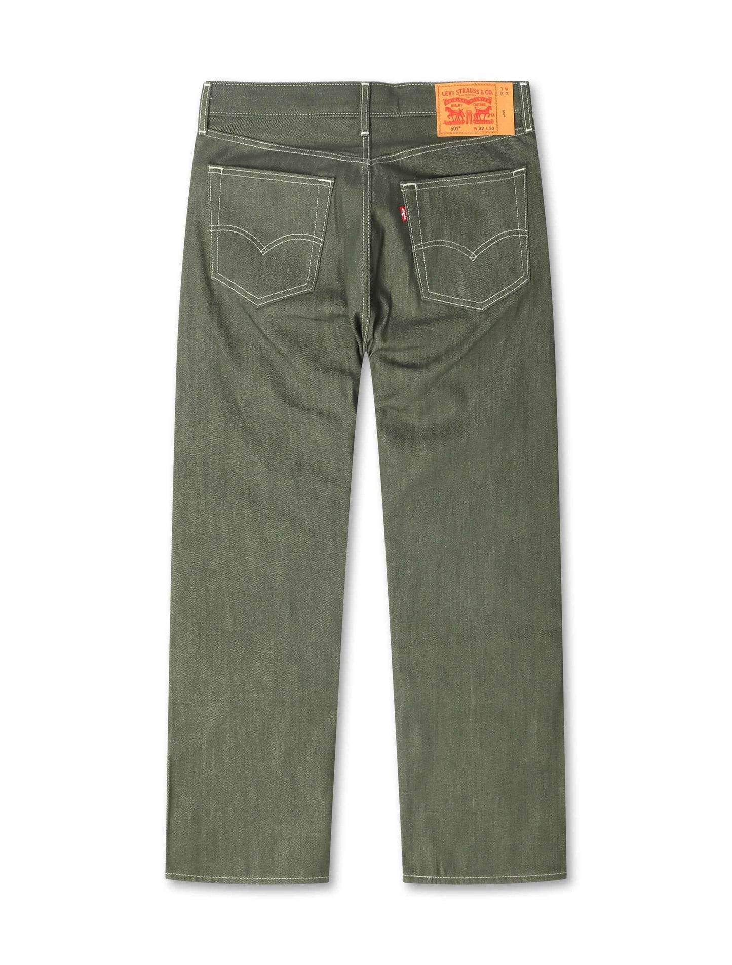 Levis 501™ Original Shrink To Fit Jeans - Green Rigid