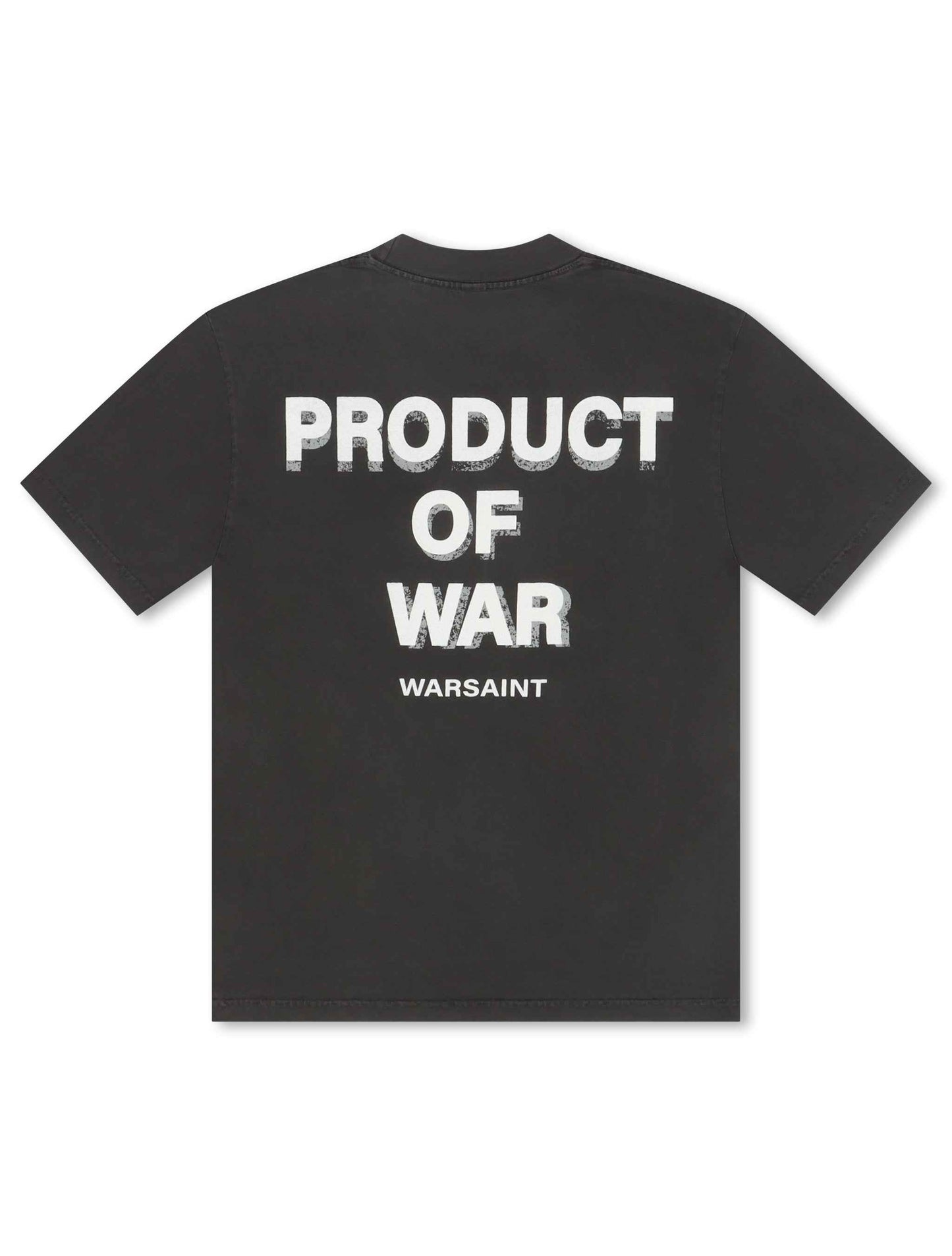 Warsaint Product of War Tee - Washed Black